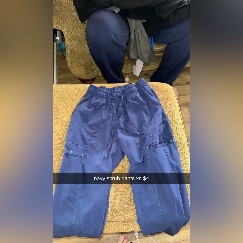Scrub Pants- Navy blue